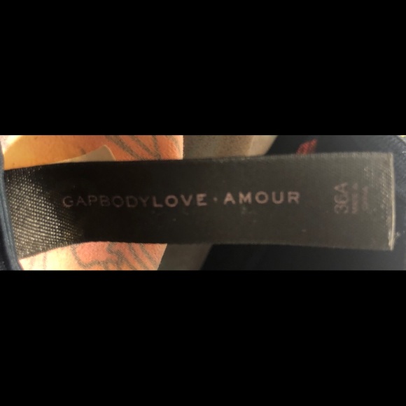 GapBodyLove Armor Bra/Bustier. Sz: 36a. FlowerPrnt - Picture 2 of 3